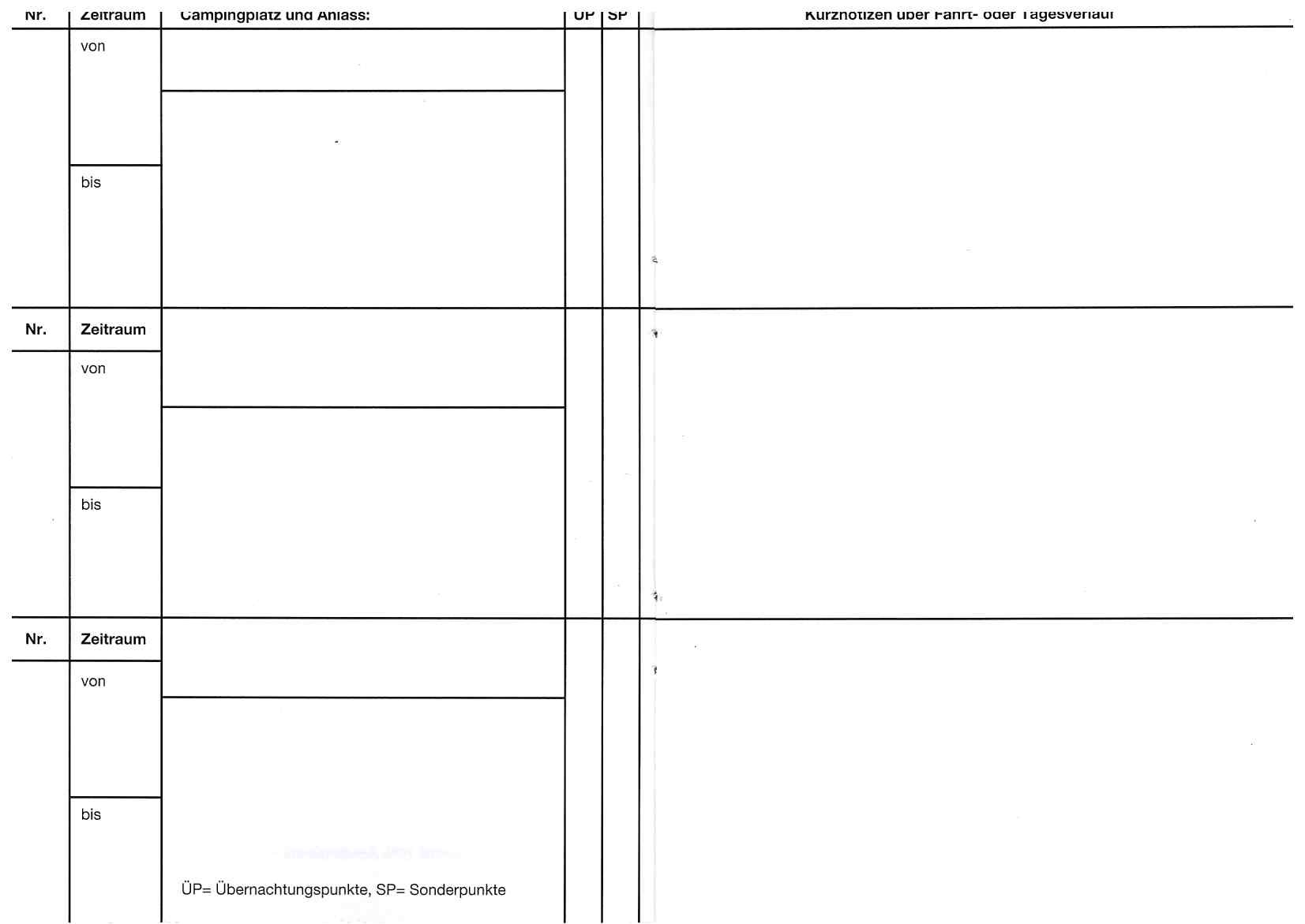 Campingsportstander innen